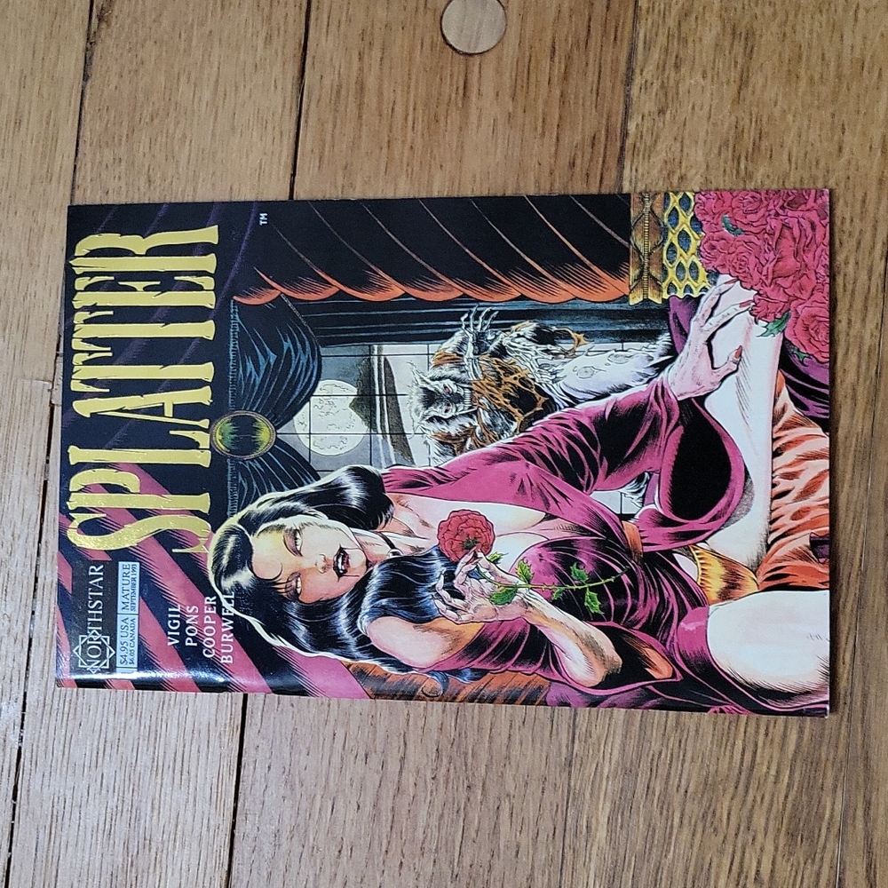Vintage (Explicit) Splatter May 1991 Comic